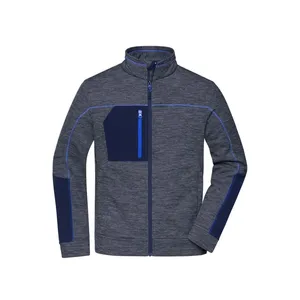 Men's Sustainable Structure Fleece <b>Jacket</b> Eco-Friendly Promotional Hoodie and Sweatshirt - Product Image 2