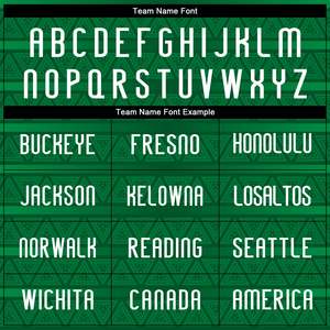 เครื่องแบบวอลเลย์บอลสีเขียวเคลลี่สีเขียวและสีขาวดีไซน์ไม่เหมือนใครสำหรับทีมโลโก้ชื่อทีม - Product Image 4