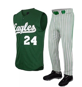OEM ODM de alta calidad sublimado béisbol Jersey uniformes sublimados de impresión al por mayor uniformes de béisbol - Product Image 4