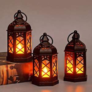 Golden Decorative <b>Metal</b> <b>Lanterns</b> With Beautiful Polish Suitable For Religious Events Wedding Celebrations - Product Image 5