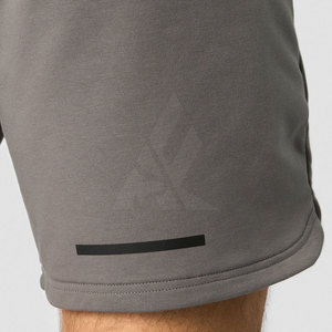 กางเกงขาสั้นผ้าคอตตอนสำหรับผู้ชาย, กางเกงซับเหงื่อผ้าฝ้ายสวมใส่สบายสไตล์กลางเอวระบายอากาศได้ดีทนทานลายพื้นน้ำหนักเบาผลิตในปากีสถาน - Product Image 5