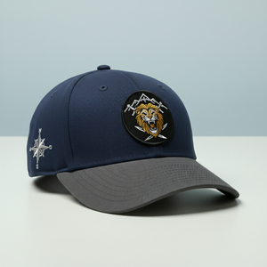 Custom <b>Vintage</b> Washed Denim Baseball <b>Cap</b> Outdoor Distressed Dad Hat Embroidered Logo Curved Brim Common Fabric for Business Use - Product Image 3