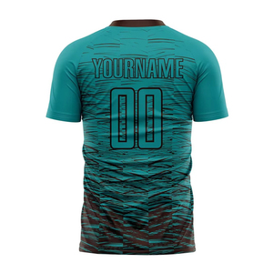 Maillot de football pour homme, léger, à manches courtes, 100% coton, couleur personnalisée, séchage rapide, respirant, qualité professionnelle, prix bas, vente chaude - Product Image 5