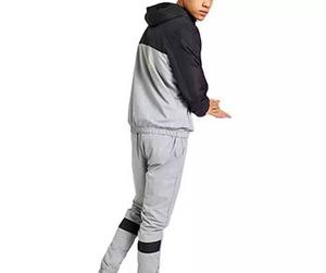 Conjunto Cortavientos con Capucha para Hombre, Precio Económico, Nuevo Diseño de Moda, Transpirable, de Secado Rápido, Spandex/Poliéster, Logotipo Personalizado - Product Image 2