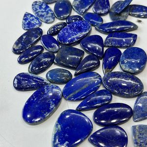 AAA naturel Lapis Lazuli Cabochon Rare bleu pierre précieuse en vrac pour bijoux en vente! - Product Image 2