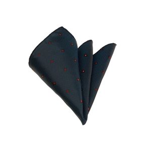 กระเป๋าสี่เหลี่ยมลายตารางหมากรุกสีแดงสีกรมท่าสำหรับผู้ชาย - Product Image 1