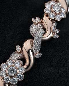 Collar de Lujo Personalizado de Plata 925 con Incrustaciones de Moissanita VVS, Joyería Hip Hop, Cadena Cubana con Diamantes - Product Image 3