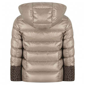 Chaqueta Acolchada Casual de Invierno para Hombre con Estampado Personalizado, Transpirable y de Secado Rápido, Cuello Alto, 100% Poliéster - Product Image 4