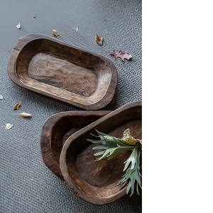 Bol à pâte et à bougies en bois de forme personnalisée, design moderne et de qualité supérieure, pour cadeaux de Noël, durable et écologique 2026 - Product Image 5