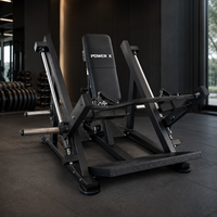 Máquina de remo comercial de doble función con carga de placas para entrenamiento de espalda, equipo de fuerza para gimnasio y fitness