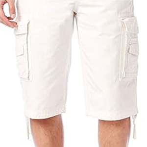 Pantalones Cortos Casuales de Algodón Pique, Transpirables, Texturizados, Ligeros, Estilo Deportivo de Verano, Pantalones Cortos Sólidos para Hombre - Product Image 5