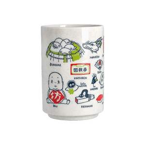 Taza de Cerámica de 400 ml de Studio Ghibli, Modelo Arubaya, Diseño de Spirited Away, Apta para Microondas, Estilo Occidental y Europeo para Café - Product Image 5