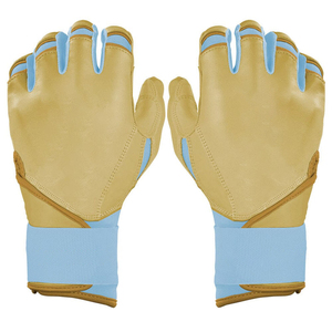 Guantes de Bateo de Béisbol de Piel Sintética/Poliéster de Último Diseño y Mejor Calidad al por Mayor, Guantes de Piel para Hombre - Product Image 1