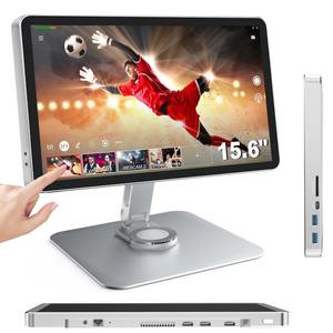 Fresh in Stock 15.6 Inch LCD Touch Screen All in One Video Switcher Monitor <b>Encoder</b> Recorder and Video Mixer - Product Image 3