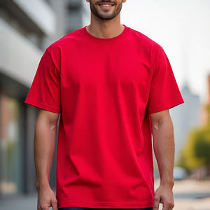 2024 Street Fashion O-Neck Hommes D'été T-Shirts Casual Surdimensionné Couleur Unie Écologique Respirant Impression Numérique - Product Image 2