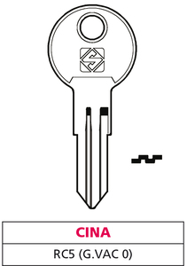 Llave Asc Rc5 (g. Vac 0) Cina - Product Image 1