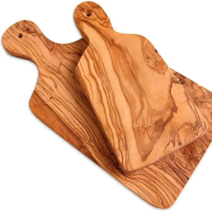 Juego de 3 Tablas de Cortar de Madera Ideales para Restaurantes, Hoteles, Cocinas y Cantinas, Ideales para la Preparación Diaria de Alimentos y el Servicio - Product Image 1