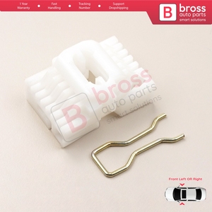 Clips de reparación de regulador de ventana BWR746 un frente para Plymouth Voyager Town & Country Dodge Caravan Grand Minivan CH1351112 CH1350112 - Product Image 4