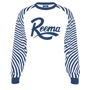 Reema เสื้อสเวตเตอร์ unisex สำหรับผู้หญิง, สเวตเชิ้ตปักคอลูกเรือไซส์ใหญ่พิเศษ - Product Image 5