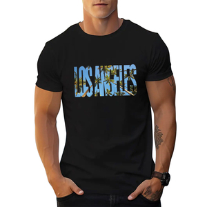 เสื้อยืดคอกลมแขนสั้นผู้ชายไซส์ใหญ่ ผ้าฝ้าย 100% ขายส่ง ลายตัวอักษร ปรับแต่งได้ ใส่สบายสำหรับฤดูร้อน - Product Image 1