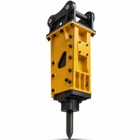 Marteau hydraulique de type boîte robuste SB40 pour excavatrice de 4 à 9 tonnes, brise-roche industriel
