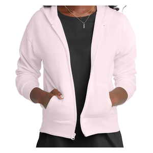 Pull en molleton de coton 100% de haute qualité pour hommes confortable et respirant HeavyGSM Sweat à capuche à fermeture éclair le plus vendu - Product Image 1