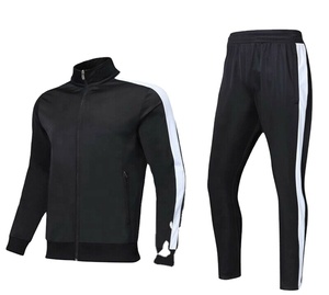 Custom Men's 100% Cotton Solid Breathable Winter Fitness Sports Track Suit Set with Hoodie Sweatpants for Adults Made Pakistan - Product Image 1