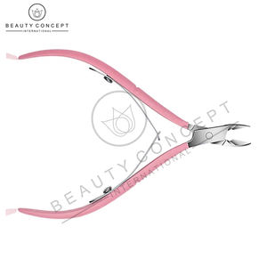 Professional Cuticle Trimmer with Cuticle Pusher Nail Cuticle Remover Nipper Silver Stainless Steel Sharp Blades Manicure Tools - Product Image 3