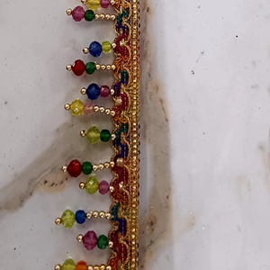 Garnitures exclusives en dentelle de nylon à fleurs pour le fabricant de gros de lingerie et de couture avec soutien à l'exportation en vrac - Product Image 3