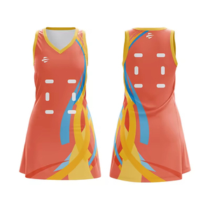Innovative Design Full Sublimated Youth <b>Netball</b> Uniforms Latest Design Dress Custom logo <b>Netball</b> Uniforms - Product Image 6