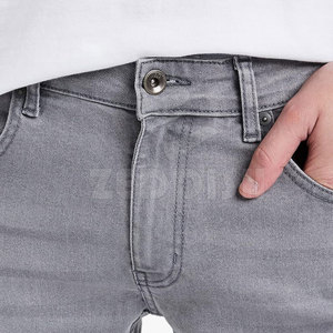 2025 pantalons en jean de style droit pour hommes meilleure qualité en coton respirant Denim pour toutes les saisons, y compris l'été et l'automne - Product Image 5