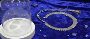 Collar de Moda con Cuentas de Estilo con Destello Azul, Collar de Mujer Hecho a Mano con Piedras Preciosas, Collar de Piedras Preciosas Hecho a Mano y Natural - Product Image 3