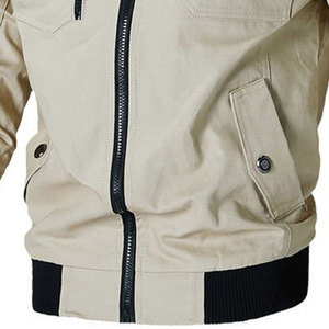 Chaqueta acolchada de burbuja de invierno para hombre de diseño personalizado OEM, abrigo de burbuja con cremallera gruesa de gran tamaño - Product Image 3