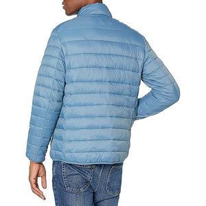 Chaqueta acolchada de lona de alta calidad para hombre, ligera, resistente al agua, transpirable, con aislamiento de soporte, tallas grandes de invierno - Product Image 3