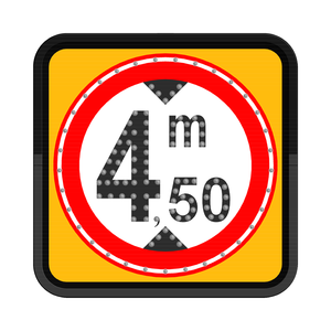 Affichage LED AC haute précision 60 x 60 cm Levha pour produits d'avertissement routier - Product Image 1