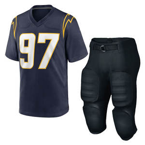 Conjunto de Jersey y pantalón de fútbol americano personalizado, entrega rápida, fabricante profesional, uniforme de fútbol americano - Product Image 1