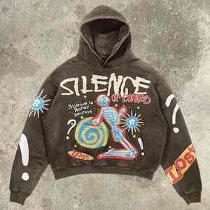 Sweat-shirt pour hommes personnalisé style pull-over 100% coton polaire à manches longues OEM coupe confortable disponible en gros - Product Image 2