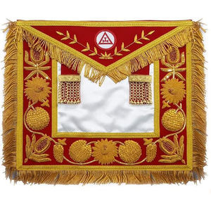 Gorras y Delantales Masónicos - Blanco Transpirable Clásico para Uso Diario - Product Image 5