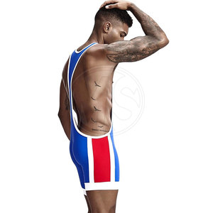 Oem Service Latest Design <b>Wrestling</b> Singlets in Stock <b>Wrestling</b> Singlets Hot Sale <b>Wrestling</b> Singlets - Product Image 4