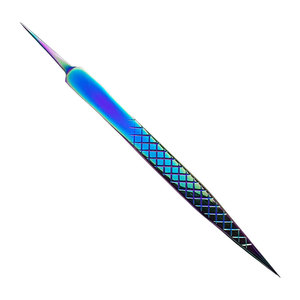 Pinzas de pestañas de volumen de extensión de pestañas de color personalizado de 90 grados para la venta instrumentos de belleza pinzas personalizadas - Product Image 1