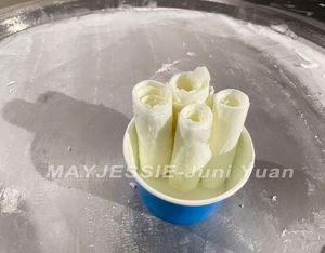 Machine à glace roulée, machine à glace frite, machine à glace roulée thaïlandaise, machine à glace roulée frite, fabricant de glace roulée - Product Image 6