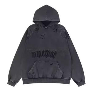 เสื้อฮู้ดปักลายสำหรับผู้ชายขนาดพิเศษเสื้อฮู้ดดี้แบบมี2025 - Product Image 1