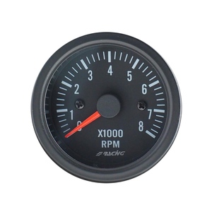 Tacómetro 0-8000 RPM Línea negra - Product Image 1