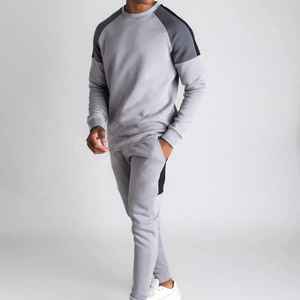 Conjunto Deportivo Premium para Hombre en Gris y Negro, de Polialgodón, para Invierno, Anti-UV y Antibacteriano - Product Image 4