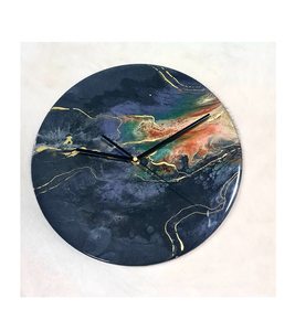 นาฬิกาแขวนผนังทำด้วยมือทำจากเรซินพร้อมการตกแต่งบ้าน,นาฬิกาใช้ในบ้านโรงแรมคุณภาพดีและเก็บของจำนวนมาก - Product Image 2