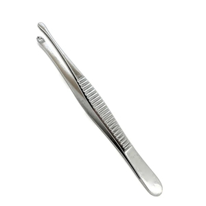 Pinzas de Tejido de Acero Manuales Autorretenibles, Calidad Premium, Ligeras, para Uso en Cirugía General, Personalizables, Nuevas - Product Image 1