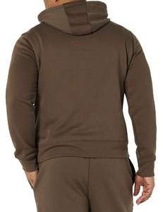 Pull à capuche confortable taille XS pour homme, en tissu doux, imprimé, motif uni, logo brodé, teinture unie, chaleur - Product Image 5