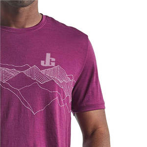 Nueva llegada diseño atractivo 100% algodón tejido transpirable camiseta ecológica personalizar precio al por mayor cómodo para hombres - Product Image 4