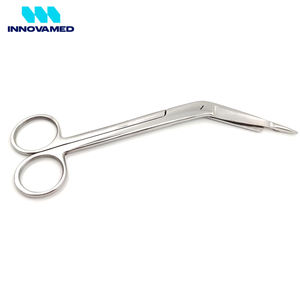 Vente en gros de ciseaux à bandage chirurgical pour droitier de qualité supérieure Source d'alimentation manuelle à lame incurvée tranchante Produit de haute qualité - Product Image 3