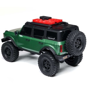 Coche Teledirigido Todoterreno 4WD <span class=keywords><strong>Ford</strong></span> <span class=keywords><strong>Bronco</strong></span> SCX24 a Escala 1/24, RTR, con Chasis de Acero en Forma de C, Motor de Alto Torque 050, Amortiguadores Coil-Over de 50m de Alcance y Luces LED - Product Image 2